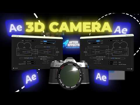 Learn how to MASTER 3D Camera in After Effects in 15 minutes!