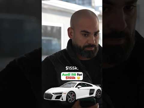 He's looking to sell his Audi, but for $155k...