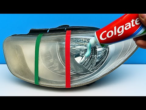 😱 3 Genius Ways to Restore Old Headlights to BRAND NEW | Secret Trick Billions Don’t Know