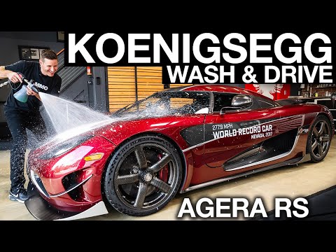 Detailing 3 Koenigseggs Worth Over $15M! First Wash and Drive