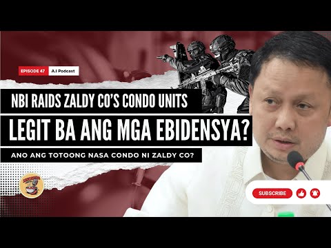 LEGIT BA ANG MGA EBIDENSYA? NBI RAID: Mga Vault at Maleta sa Condo ni Zaldy Co
