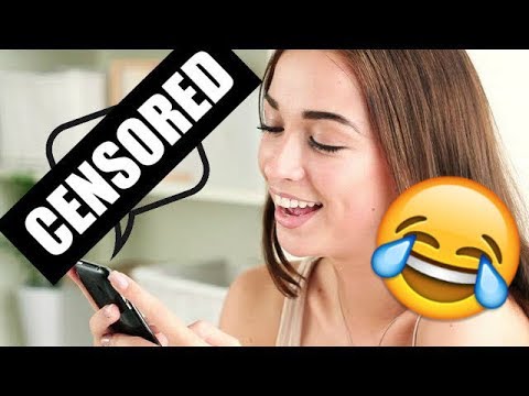 Top 10 HILARIOUS Texts