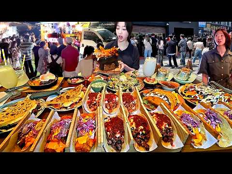 From Street Food Truck to 3-Story LEGEND TACO Shop! Seoul’s Best Tacos Mukbang
