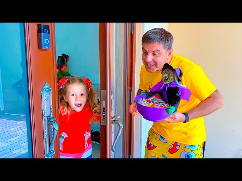 नस्त्या की मजेदार हेलोवीन प्रैंक और मजाक - हिंदी संग्रह