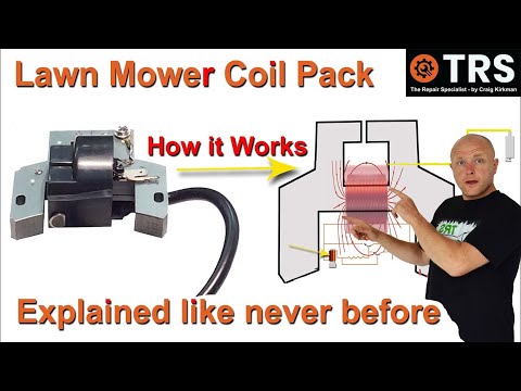 Lawnmower Coil Pack Sparking System - Induction Coil, Transistor!  (by Craig Kirkman)