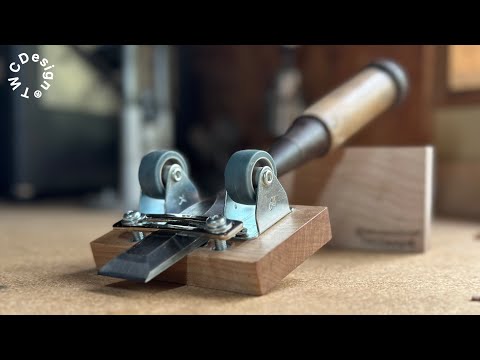 キャスターを使ったシャープニングガイドの作り方