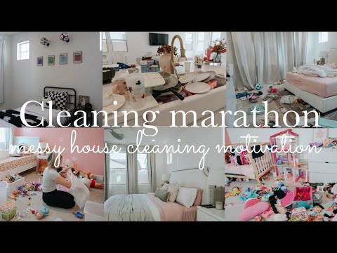 NEW✨ HOURS OF CLEANING! CLEANING MARATHON || MESSY HOUSE CLEANING MOTIVATION || CLEAN WITH ME 2025