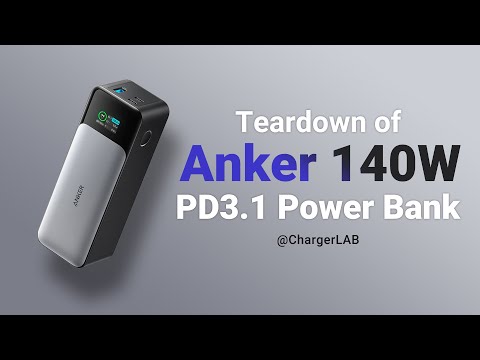 Teardown of Anker 140W PD3.1 Power Bank (737 Power Bank)
