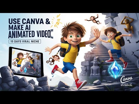 Create AI Animated Videos Using Canva – Go Viral in 15 Days!"