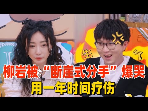 柳岩谈起上段感情爆哭！被渣男前任伤害用一年时间疗伤，李雪琴暖心安慰看哭毛不易！ | 毛雪汪 | 综艺 | 搞笑