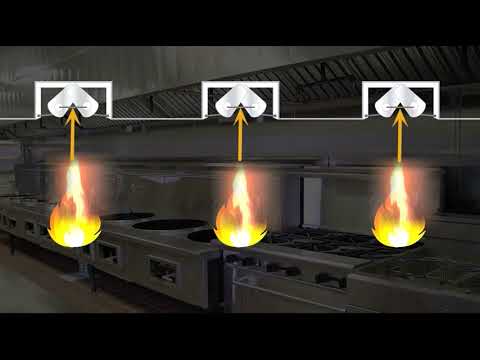 Wet Chemical Kitchen Suppression System