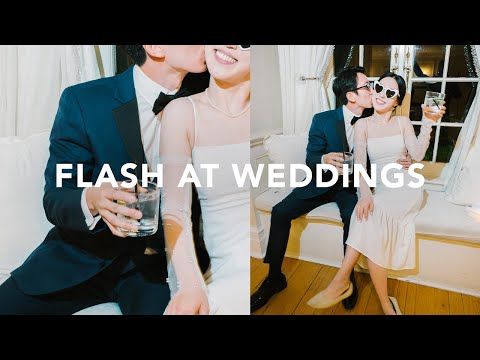 How I use FLASH at Weddings.