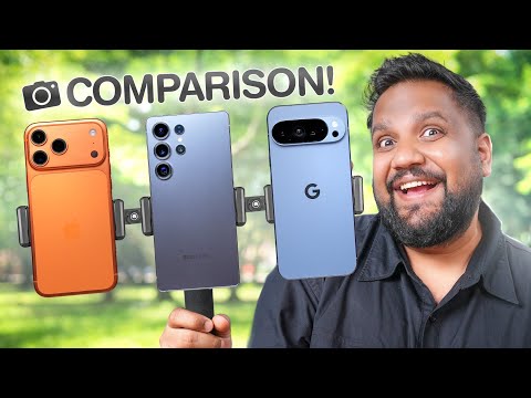 iPhone 17 Pro Max vs Galaxy S25 Ultra vs Pixel 10 Pro XL Camera Test - Inconsistent!