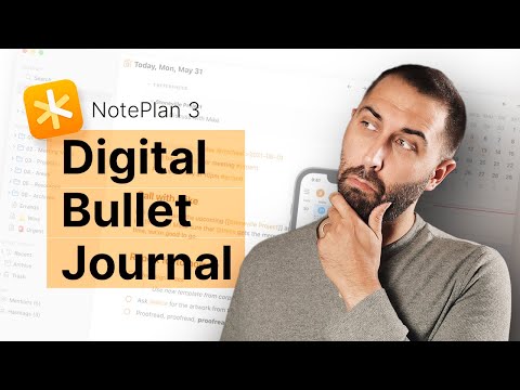 Bullet Journal App | NotePlan 3 Review
