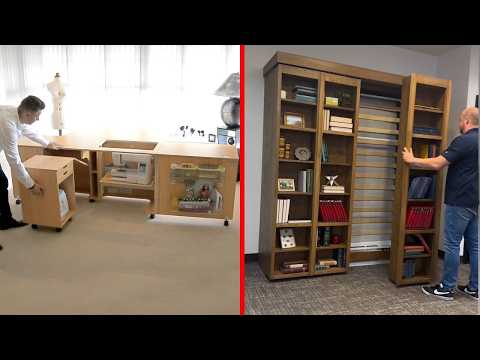 Genius Space-Saving Furniture! 🏡 Turn Your Tiny Apartment Into a Dreamy, Smart Space