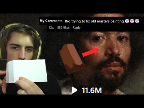 Terrible art comments on my viral painting Reels
