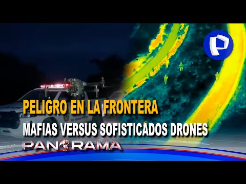 Peligro en la frontera: mafias de coyotes versus sofisticados drones que detectan calor humano