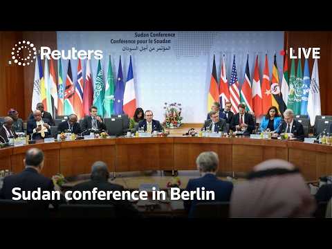 LIVE: Germany hosts Sudan aid conference in Berlin