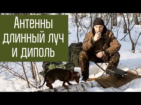 Антенны длинный луч и диполь. Сравнение работы в полевых условиях. Радиосвязь, короткие волны.