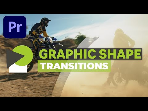 Create TRANSITIONS with shapes | Premiere Pro tutorial