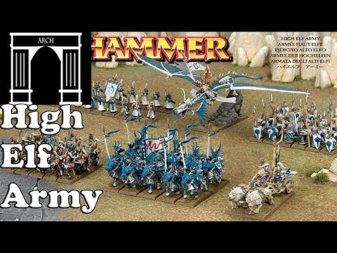 Possible Total War:Warhammer Factions The High Elves Army