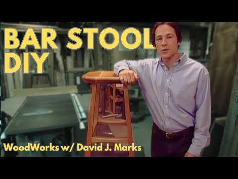 Crafting a Durable White Oak Barstool | WoodWorks with David J. Marks, Ep. 12