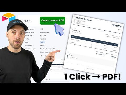 How to Generate Custom PDFs from Airtable (No Make or Zapier)