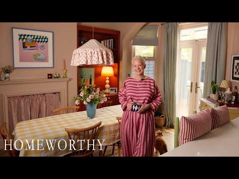 This Cozy English Home Is a Masterclass in Color & Comfort l House Tour l 4K