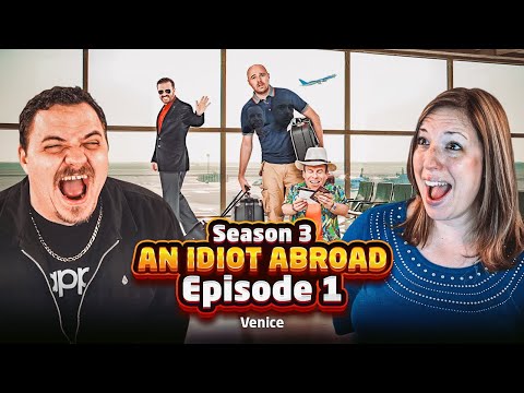 KARL + WARWICK = PURE CHAOS 😂 Americans React to An Idiot Abroad S3E1 'Venice'