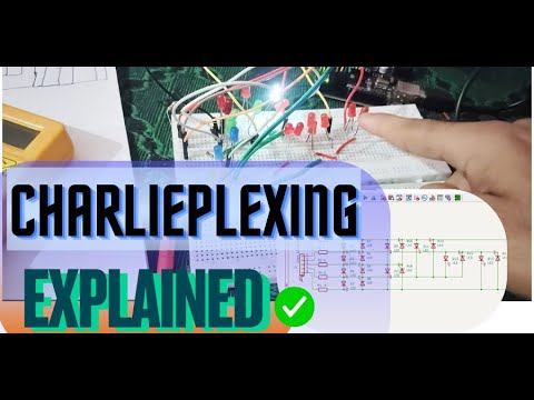 Charlieplexing Explained + Real Troubleshooting | Control 20 LEDs Using Just 5 Arduino Pins