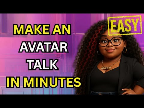 Make Your AI Avatar TALK with Voice & Animation (Part 2) 🗣️✨ | D-ID, ElevenLabs, Canva + More!