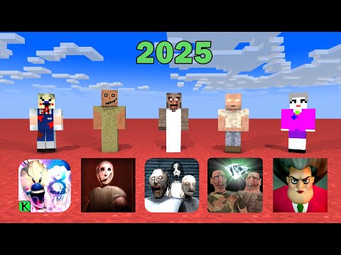 MONSTER MOBS 2025 GRANNY HORROR ICE SCREAM MOVIE MINECRAFT ANIMATION