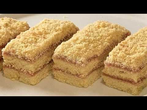 My favorite childhood cake, "SCHOOL" Shortbread Stripe with Jam / Jam cake