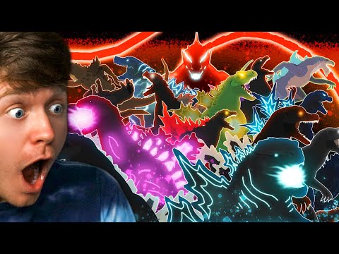 GODZILLA BATTLE ROYALE FULL MOVIE! (Reaction)
