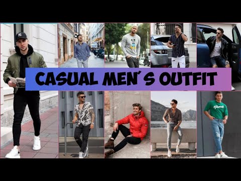 45 Men's casual outfit. college trending men's outfit. popular men's outfit.men Clothing combination