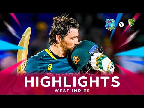 Tim David Hits Record-Breaking Innings! | Highlights | West Indies v Australia | 3rd T20I
