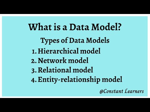 3. What is a data model? Hierarchical | Network | Relational | Entity-relationship model