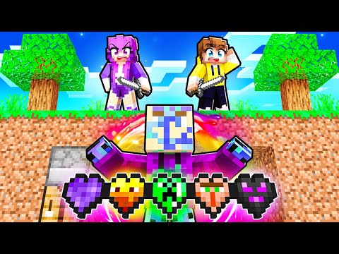 HUNTERS vs CUSTOM HEARTS SPEEDRUNNER in Minecraft!