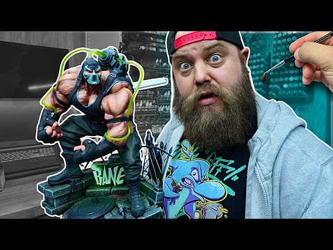 I Painted My First Bane 3D Printed Collectible.