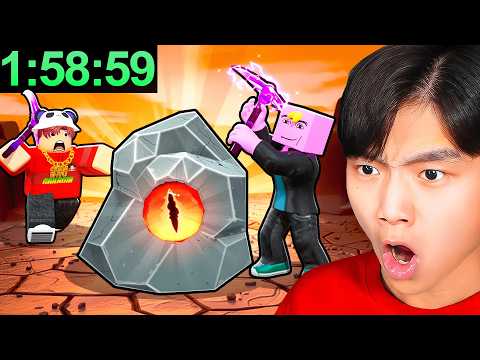 We Raced to MAX LEVEL in THE FORGE... (Roblox)