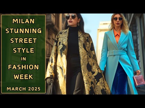Milan Fashion Week 2025 🇮🇹: Italian March Street Style Trends