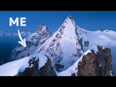 Solo Overnight in front of Matterhorn