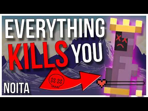 Every Pixel in This Game Will Kill You (Noita)