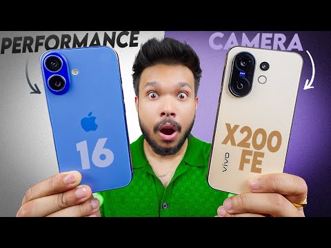 Chotu - iPhone 16 vs VIVO X200 Fe - Compact King?