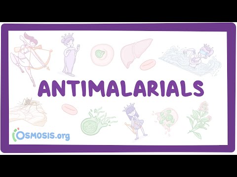 Antimalarials ~Pharmacology~