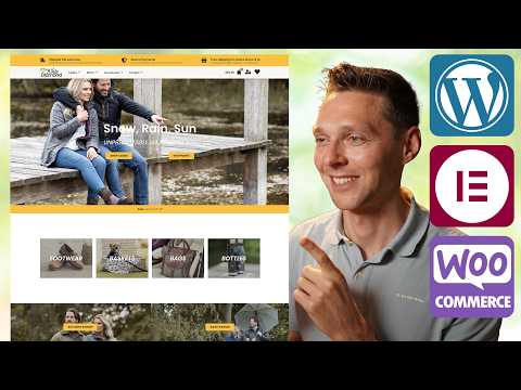How to Make an e-Commerce Website | Elementor Pro & WooCommerce