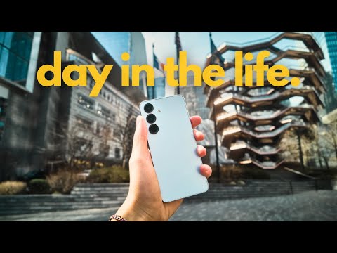 A FUN Day In The Life with the Galaxy S25 - First Time Exploring NYC & J-hope Concert!!!