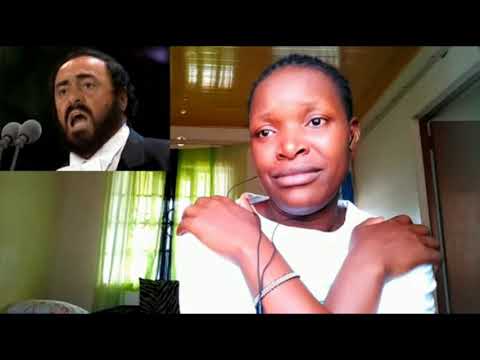 Black Reactors First Time Listening To Luciano Pavarotti Singing Nessun Dorma Pt 2  02/17/21 By GGT