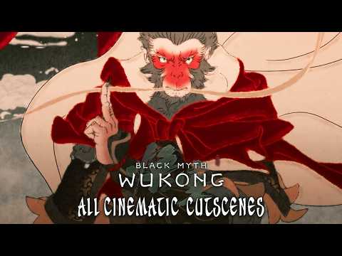 BLACK MYTH WUKONG All Animated Cutscenes (All Cinematics) 4K Ultra HD