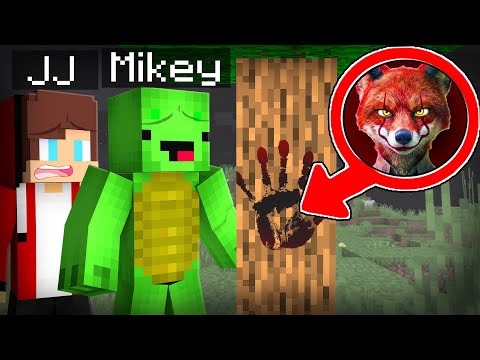 How Mikey and JJ Found the Biggest Footprint Nich Wildes.exe in Minecraft !? - Maizen